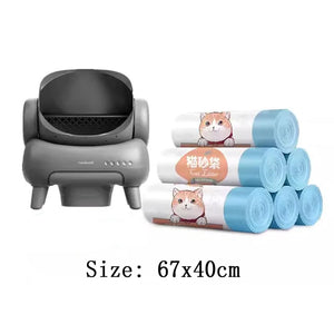 Neakasa/CatLink Smart Cat Litter Box Drawstring Garbage Bags
