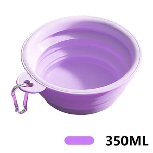 SEO Title: 350ml Collapsible Pet Bowl – Portable Dog & Cat Water Bowl