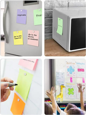 Round Magnetic Fridge Magnets for DIY, Crafts & Home Decor