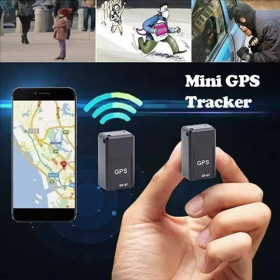 GF07 Mini GPS Tracker – Magnetic Vehicle & Pet Locator
