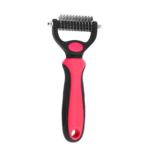 Pet Deshedding Brush for Dogs & Cats – Fur Remover Comb