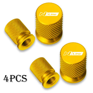 Hyundai N Line Tire Valve Caps – Waterproof Wheel Stem Covers