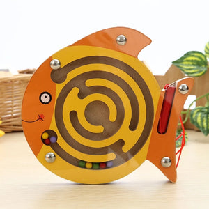 Montessori Wooden Geometry Puzzle Toy for Kids