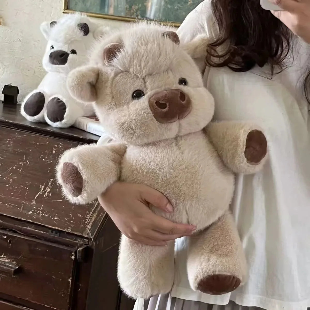 40cm Highland Cow Plush Toy – Soft, Cute, Huggable Stuffed Animal
