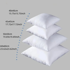 White Bounce Back Cushion Insert – Sofa, Car & Home Pillow Core