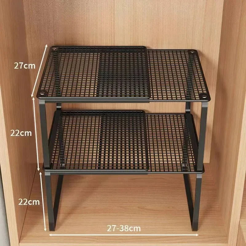 Expandable Closet Shelf – Adjustable Wardrobe Storage Rack