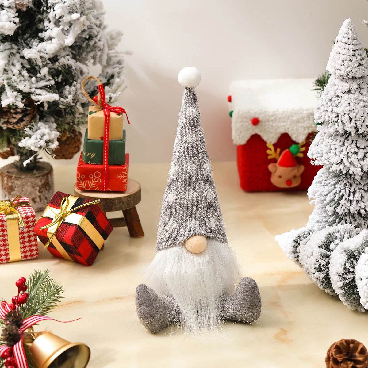 Nordic Christmas Faceless Old Man Doll – Window Decor   Make it shorter
