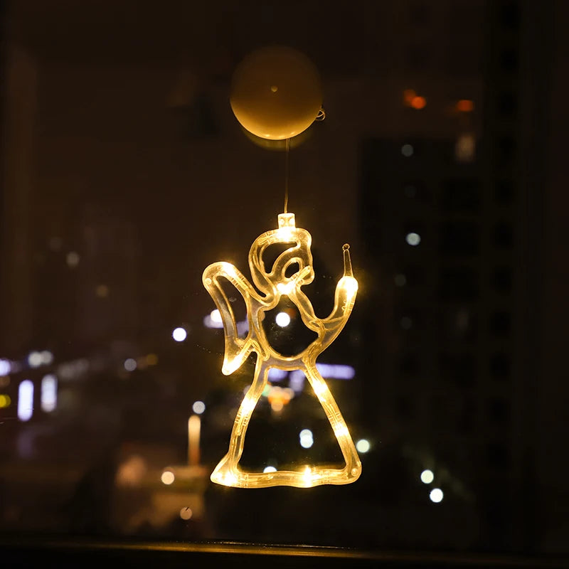 Christmas LED Hanging Lights & Window Decorations