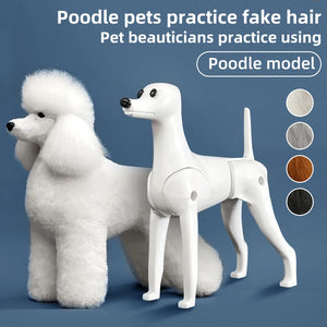 SEO Title: Poodle Dog Grooming Practice Model – Full Body Pet Grooming Dummy