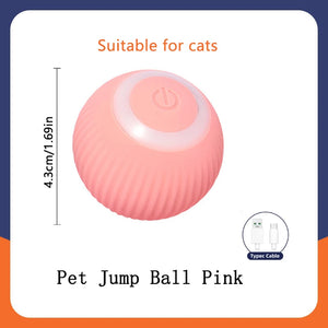 SEO Title: Interactive Smart Pet Ball Toy – USB Rechargeable Moving Ball for Dogs & Cats