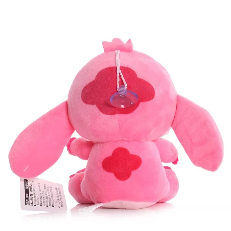 18cm Stitch Plush Toy – Cute Cartoon Stuffed Doll and Keychain Gift