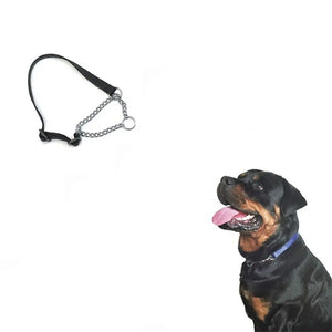 Nylon Half-Check Pet Collar – Outdoor Training Collar for Dogs & Cats