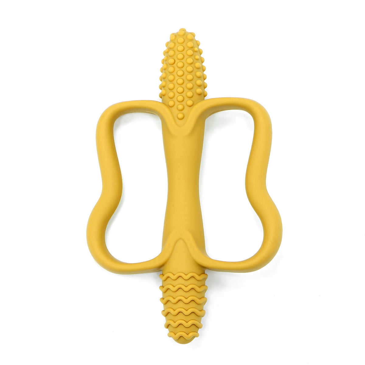Writing  Baby Silicone Teething Toy with Easy-Grip Handle