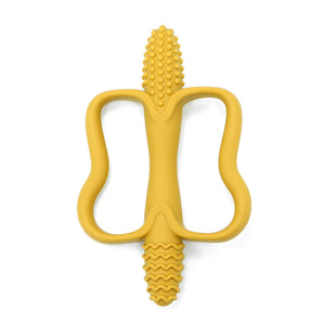 Writing  Baby Silicone Teething Toy with Easy-Grip Handle