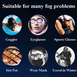 Car Anti-Fog Spray for Windshield, Mirrors & Glass