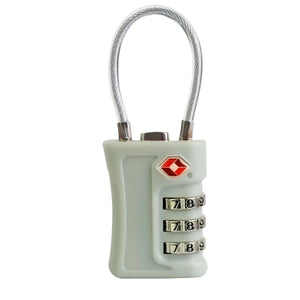 TSA 3-Digit Combination Luggage Lock – Travel Suitcase Security