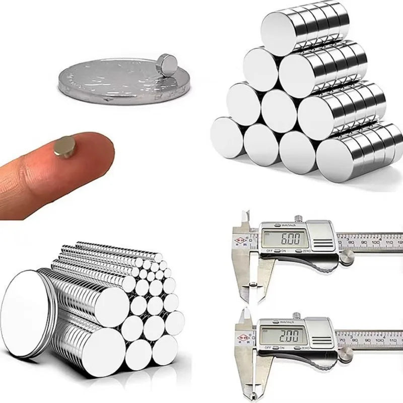 Round Magnetic Fridge Magnets for DIY, Crafts & Home Decor