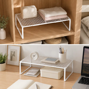 Expandable Closet Shelf – Adjustable Wardrobe Divider Organizer