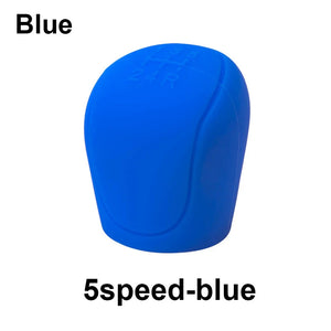 Silicone Gear Shift Knob Cover – Non-Slip 5/6-Speed Car Accessory
