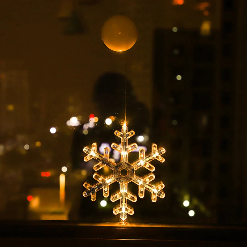 Christmas LED Hanging Lights & Window Decorations