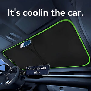 Car Front Windshield Sunshade – No-Drill UV Protection Cover