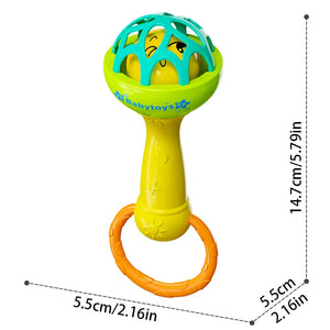 SEO Title: Baby Rattle Toys 0–12 Months – Sensory Educational Toys for Infants