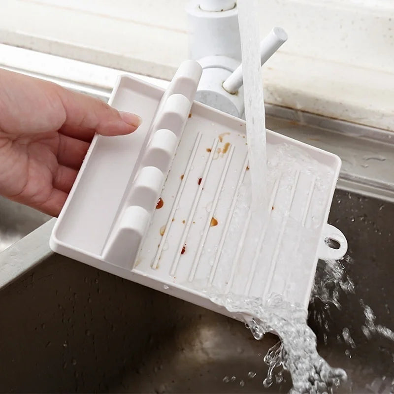 Kitchen Spoon Holder – Non-Slip Utensil Rack & Spatula Organizer