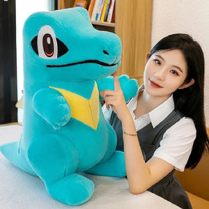 Totodile Plush Toy – Soft Pokémon Stuffed Animal Pillow