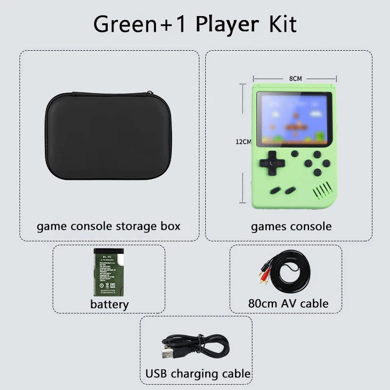 500+ Classic Games Handheld Console – Portable Gaming Device with TV Output
