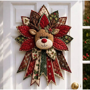 DIY Christmas Wreath Sewing Kit – Gingerbread Holiday Decor