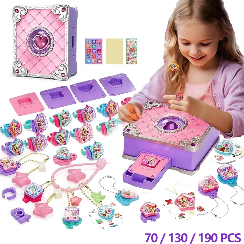 DIY Magic Jewelry Making Kit for Girls – Creative Craft Set
