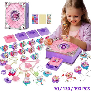 DIY Magic Jewelry Making Kit for Girls – Creative Craft Set