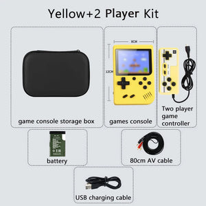 500+ Classic Games Handheld Console – Portable Gaming Device with TV Output