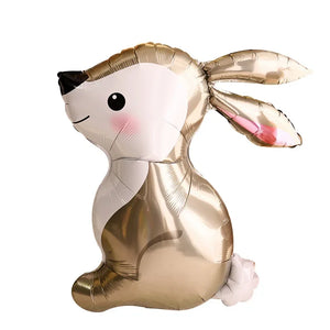 Jungle Safari Deer Foil Balloon – Animal Birthday Party Decorations