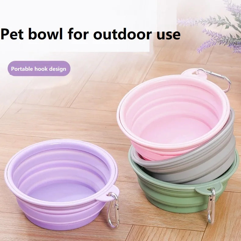 SEO Title: 350ml Collapsible Pet Bowl – Portable Dog & Cat Water Bowl