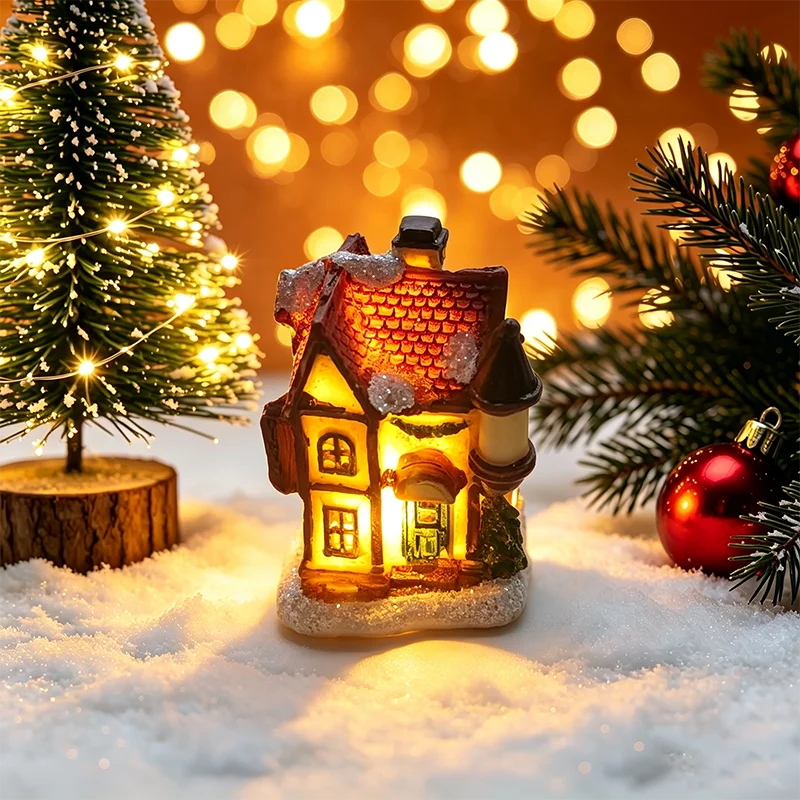 Christmas House Night Light Decoration & Kids Gift