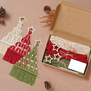 DIY Macrame Christmas Tree Craft Kit