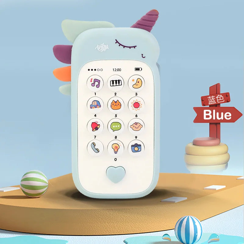 Baby Phone Toy with Music & Teether – Educational Infant Toy