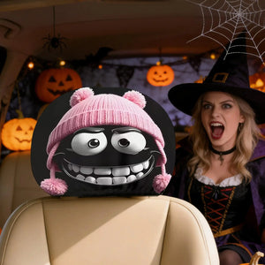 Funny Car Headrest Cover – Stylish Interior Decor