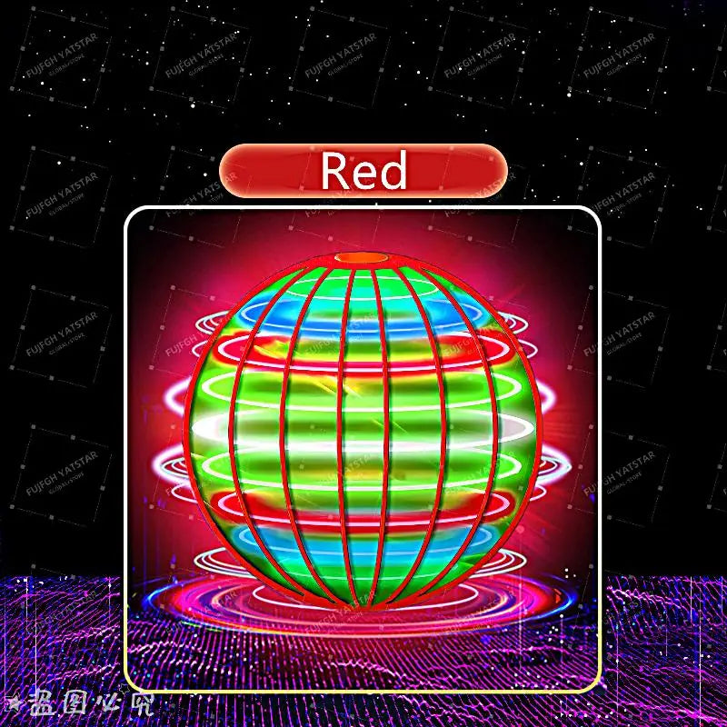 LED Flying Spinner Ball – Hand-Controlled Boomerang Toy
