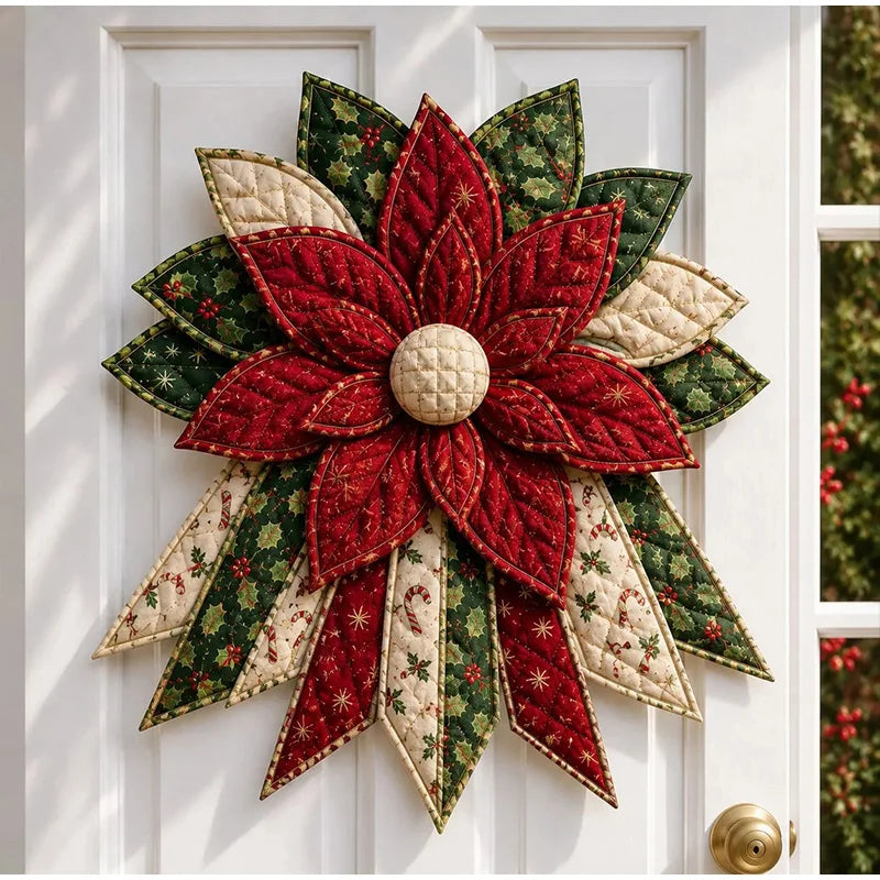 DIY Christmas Wreath Sewing Kit – Gingerbread Holiday Decor