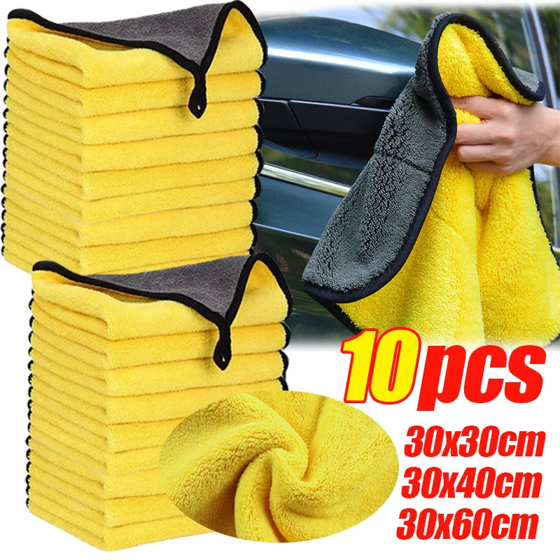 Microfiber Car Cleaning Towel – Highly Absorbent Drying Cloth
