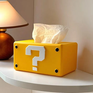 Cute Question Mark Tissue Box – Fun Home & Table Decor