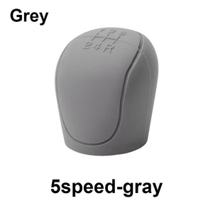 Silicone Gear Shift Knob Cover – Non-Slip 5/6-Speed Car Accessory