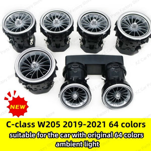 Mercedes-Benz C-Class W205 Ambient Light Air Vent – APP Control