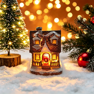 Christmas House Night Light Decoration & Kids Gift