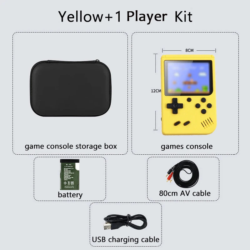 500+ Classic Games Handheld Console – Portable Gaming Device with TV Output