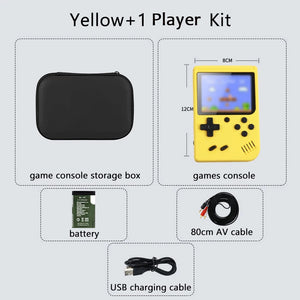 500+ Classic Games Handheld Console – Portable Gaming Device with TV Output