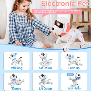 RC Robot Dog Toy – Interactive Smart Pet for Kids