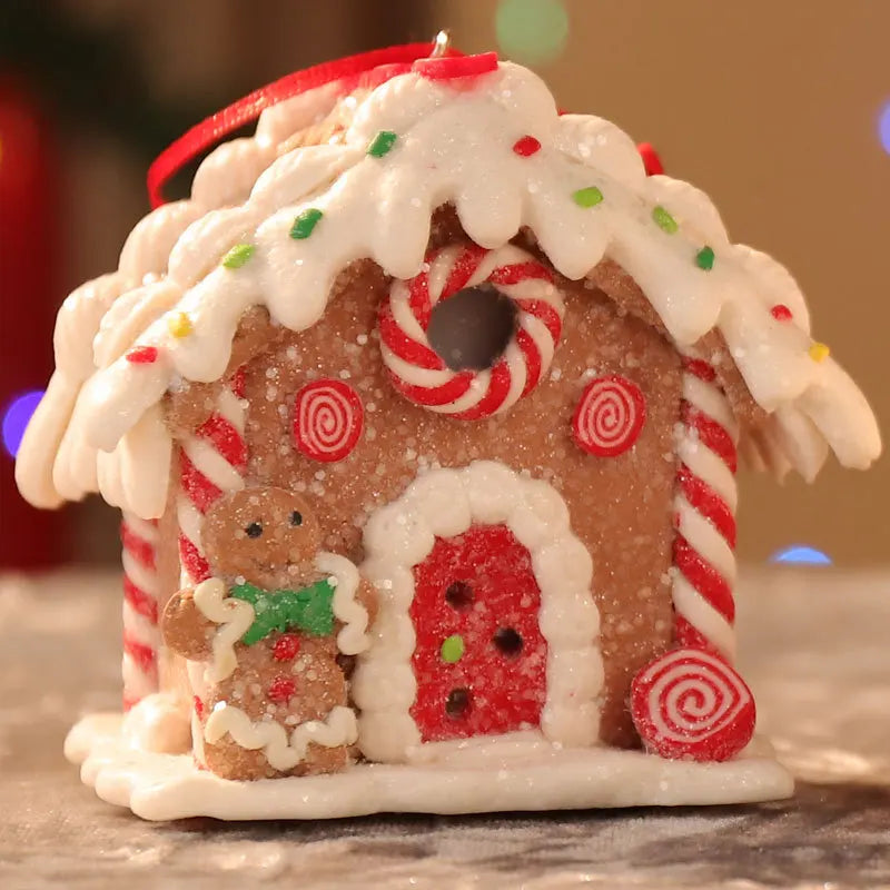 Christmas LED Hanging Ornaments – Snowman, Gingerbread & Santa